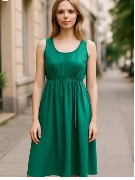 Athleta Dresses & Skirts - Athleta Teal Sleeveless Maxi Dress